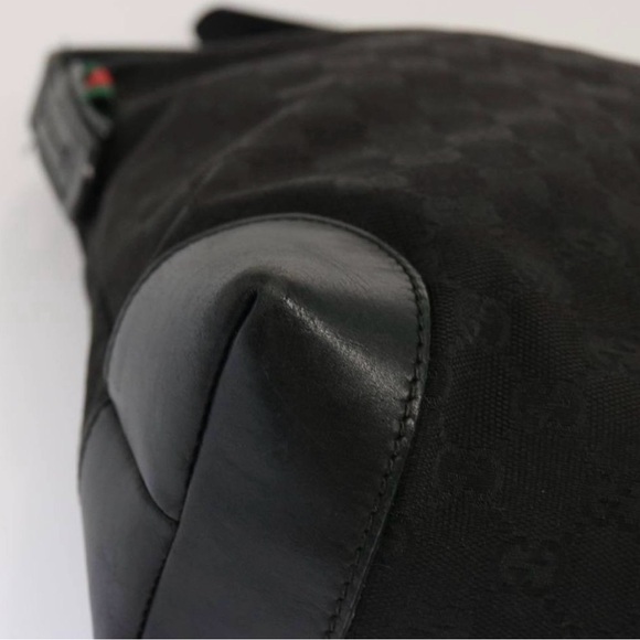 ❌SOLD❌Authenticated Gucci Monogram GG Canvas Shoulder Bag (Large) in Black, EUC - Picture 12 of 16